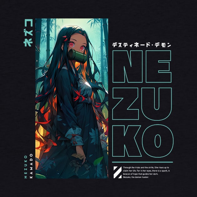 Nezuko Midnight - Demon Slayer by trashcandy